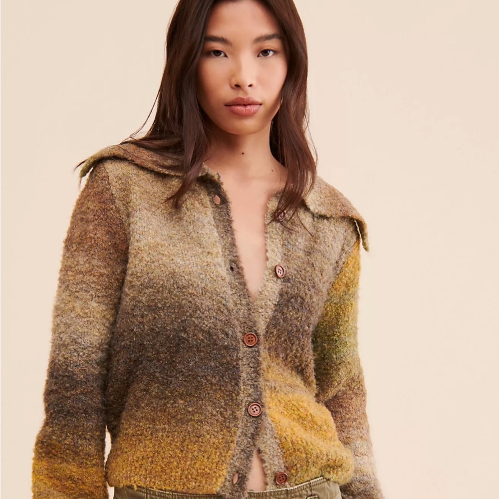 Multicolor Button-Up Cardigan - image 3